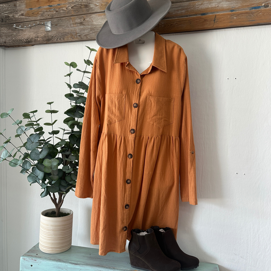 Button Down Shirt Dress