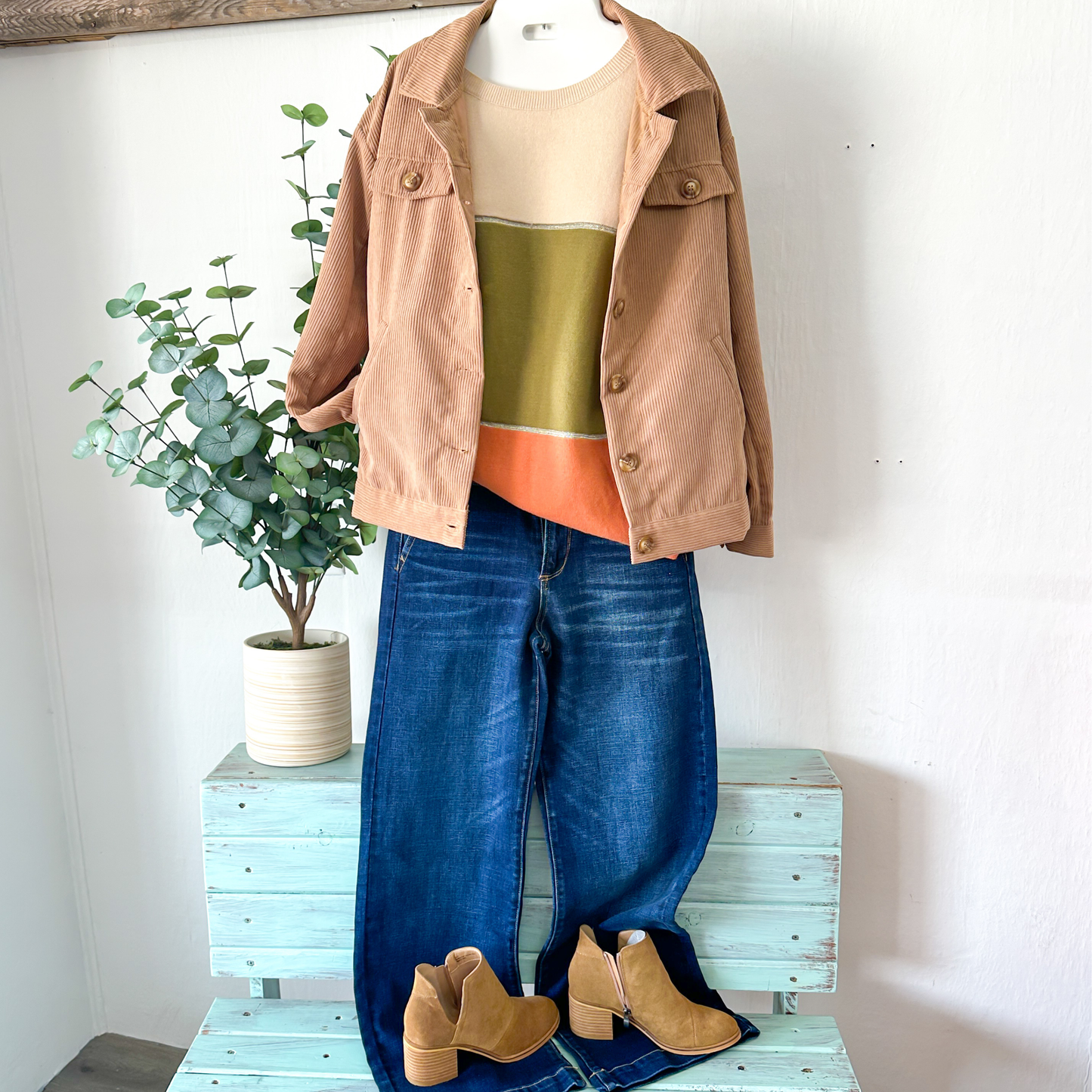 Button up corduroy jacket