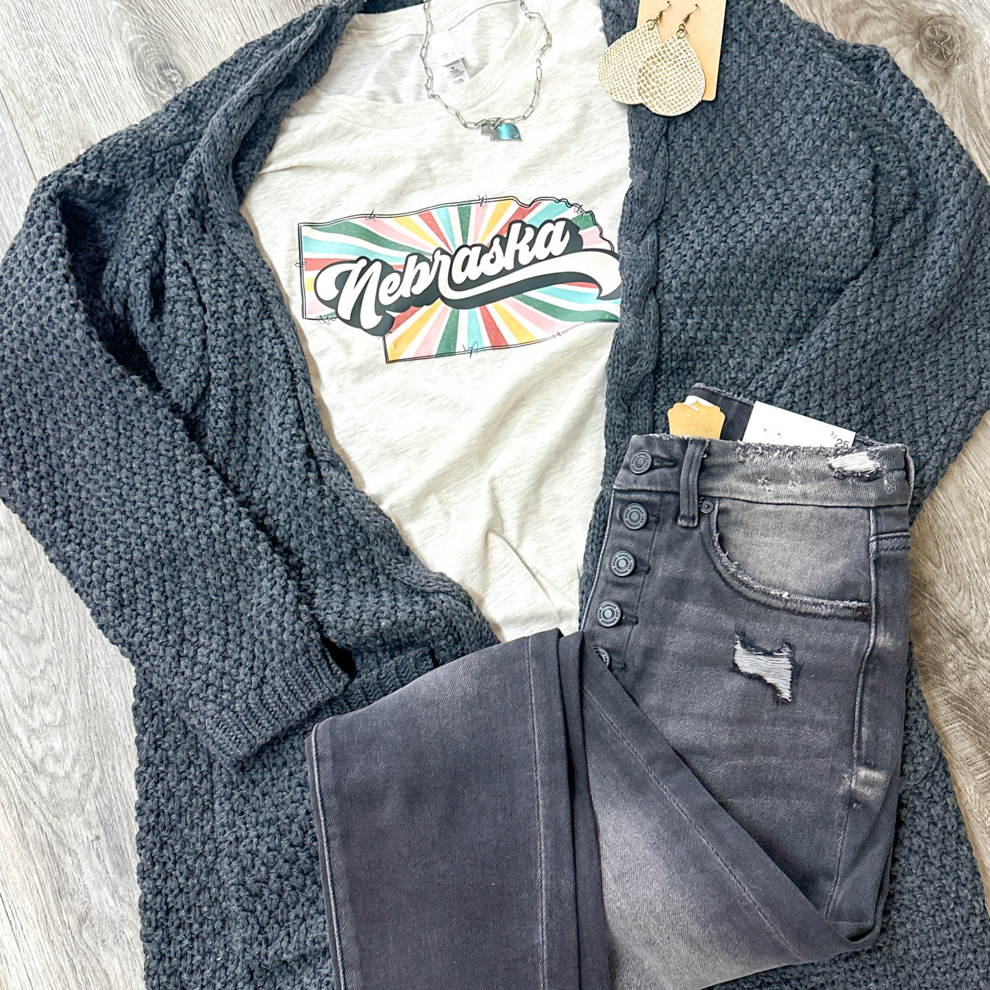 Retro Nebraska state