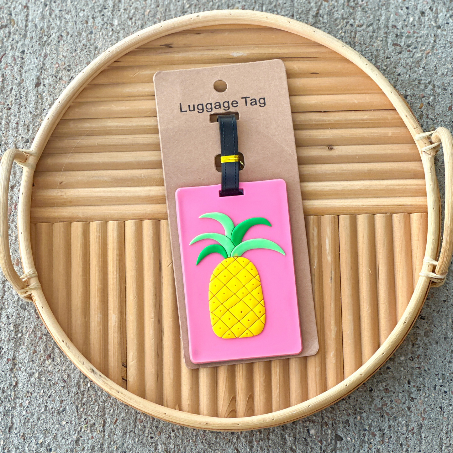 Bright Silicone Luggage Tags – Cute Travel ID Tags | Cupcake, Donut, Pineapple, Popsicle, Airplane
