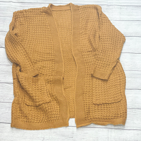 Waffle Me Cardigan
