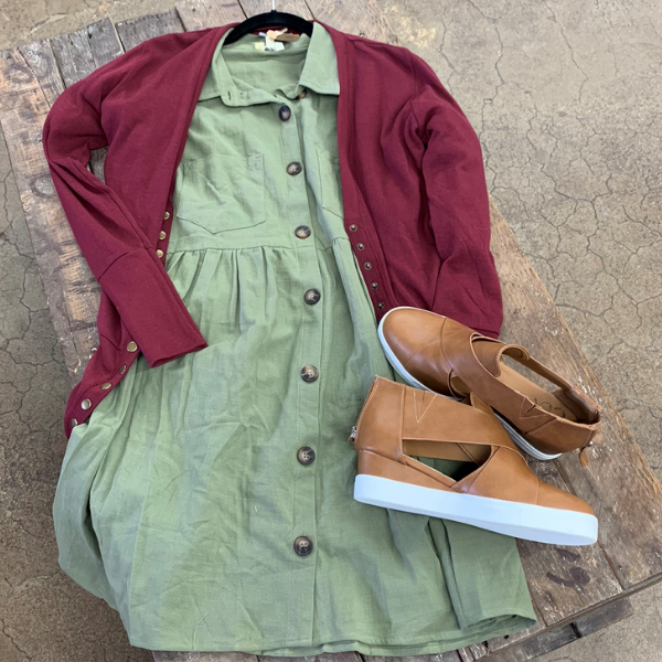 Button Down Shirt Dress
