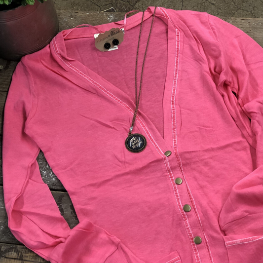 Snap Cardigans- multiple colors