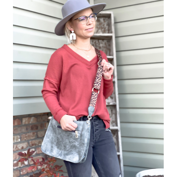 Leather Crossbody Bag