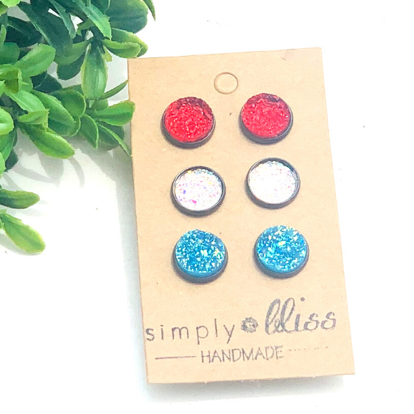 Bright red white & blue collection