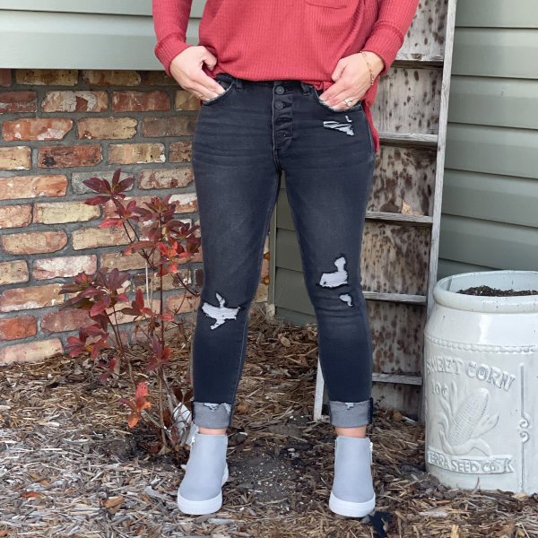 Cuffed Skinny Kancans