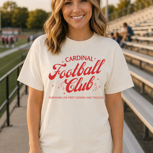 Cardinal Football club graphic tshirt