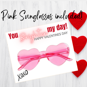 Heart Sunglasses Valentine gift