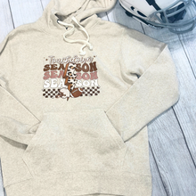 Football season hooded sweatshirt