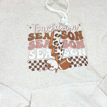 Football season hooded sweatshirt