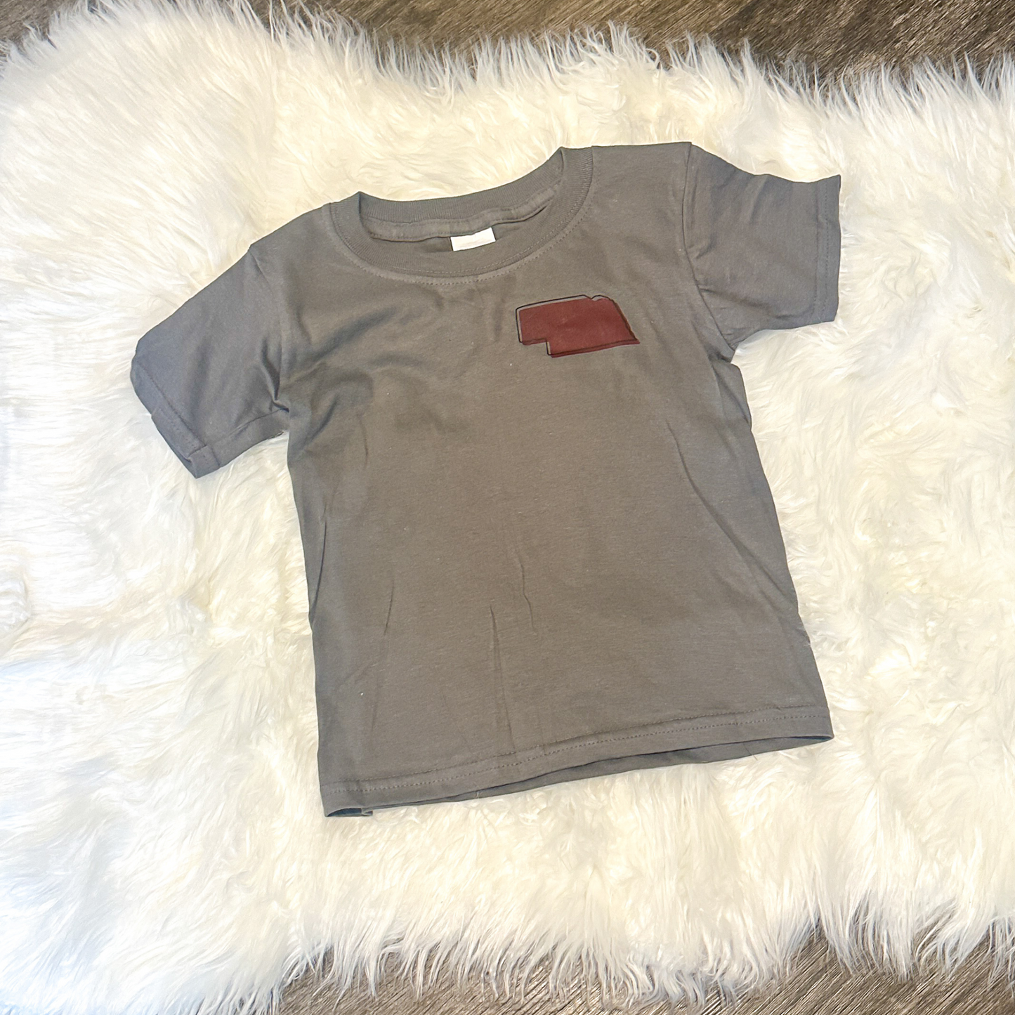 Kids Made in Nebraska Tee