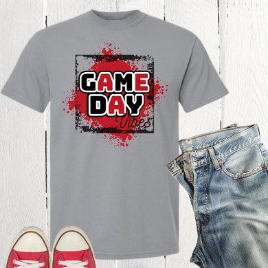 game day vibes graphic tshirt