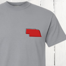 NE state basic graphic tshirt