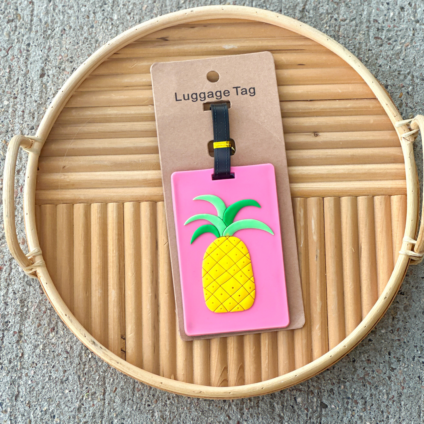 Bright Silicone Luggage Tags – Cute Travel ID Tags | Cupcake, Donut, Pineapple, Popsicle, Airplane