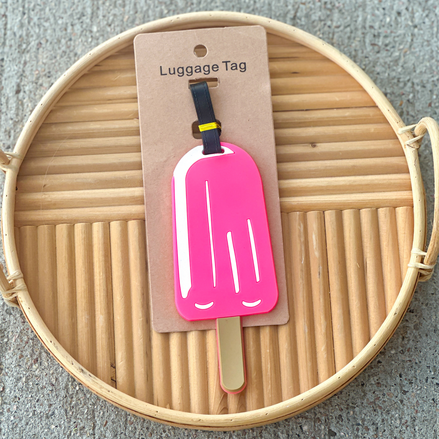 Bright Silicone Luggage Tags – Cute Travel ID Tags | Cupcake, Donut, Pineapple, Popsicle, Airplane