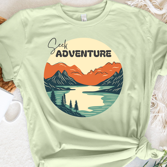 Seek adventure tee