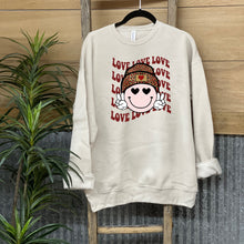 Smiley Face Love Graphic Top