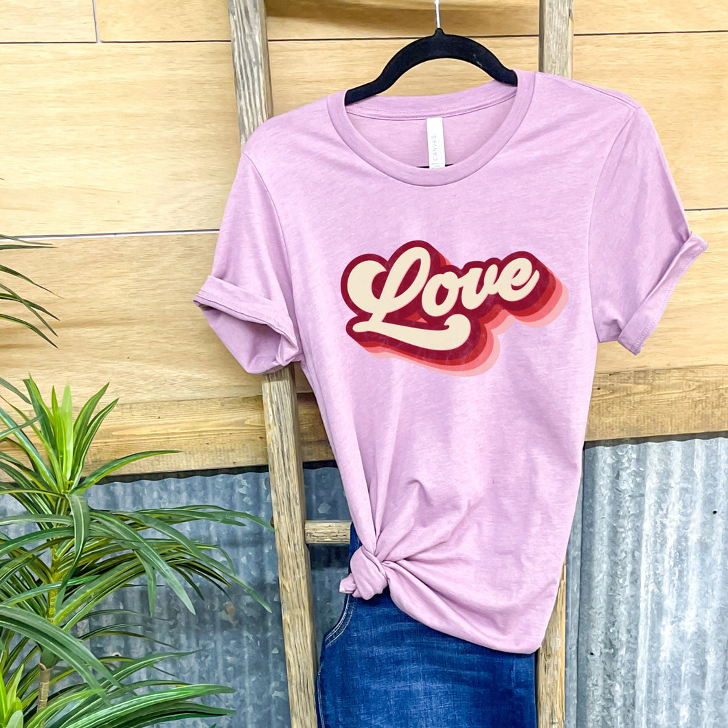 All that Retro Love Graphic Tee