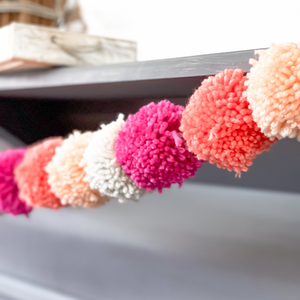 PomPom garlands- multiple colors