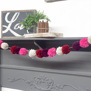 PomPom garlands- multiple colors