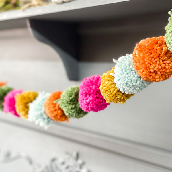 PomPom garlands- multiple colors