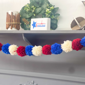 PomPom garlands- multiple colors