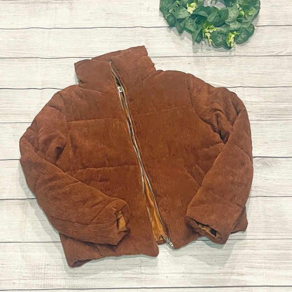 Corduroy Puffer Jacket