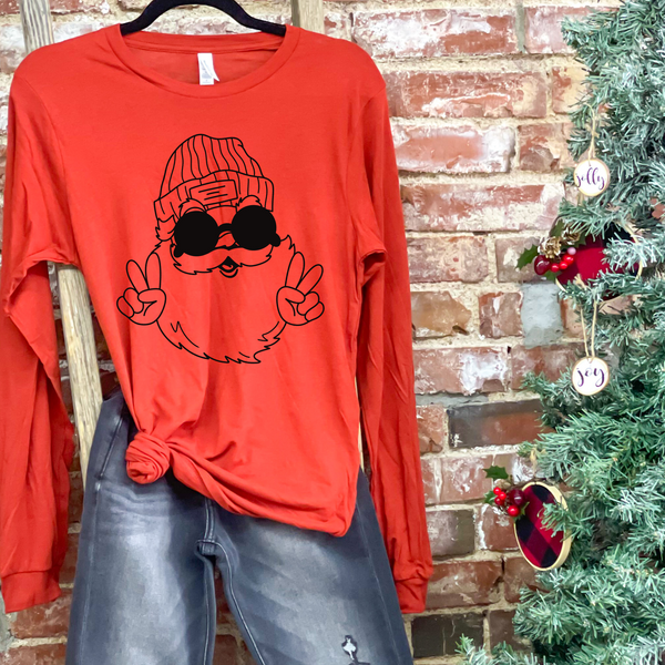 Retro Style Santa