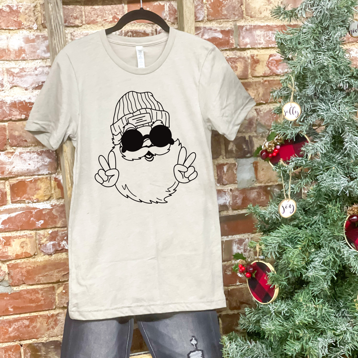 Retro Style Santa